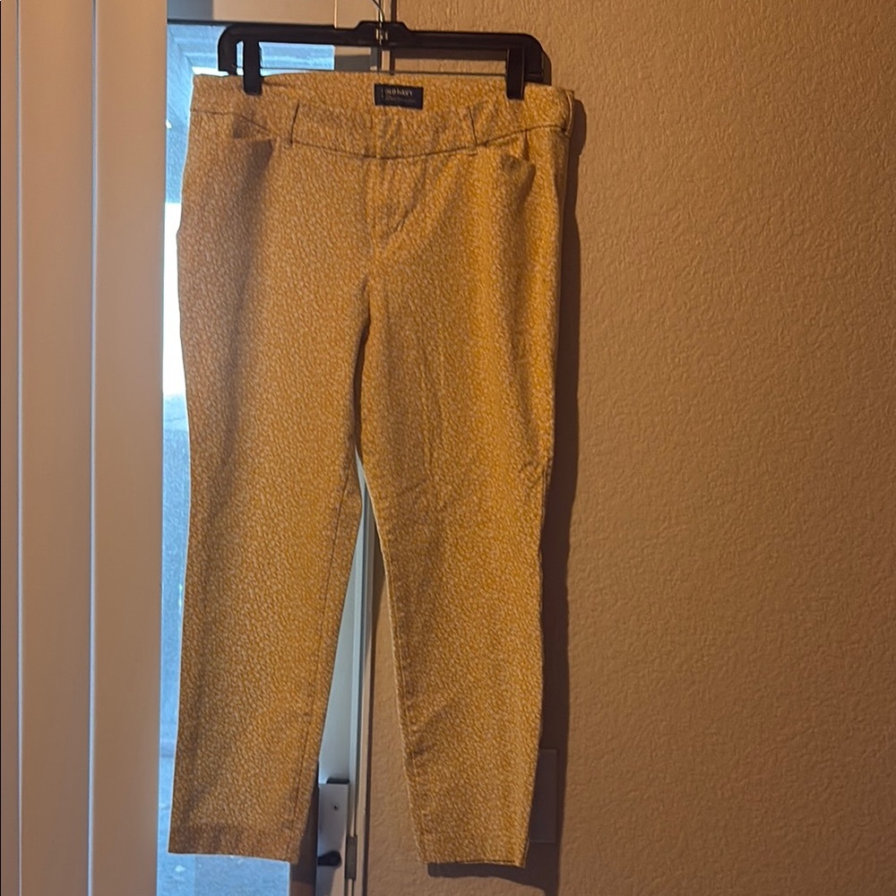 Old Navy Mustard Straight Leg Jeans
